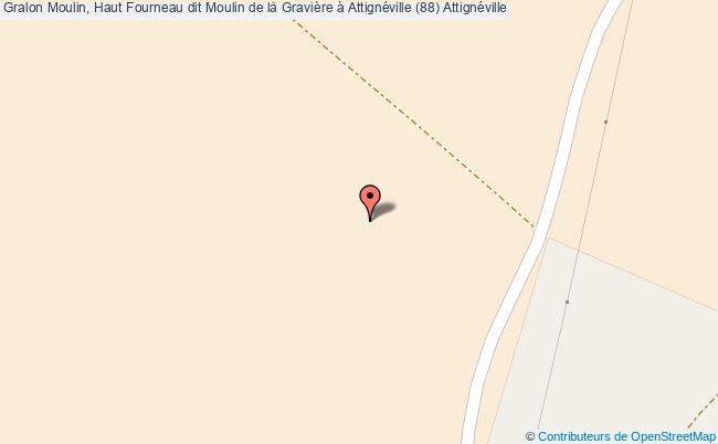 Moulin, Haut Fourneau Dit Moulin De La Gravière à Attignéville (88) 