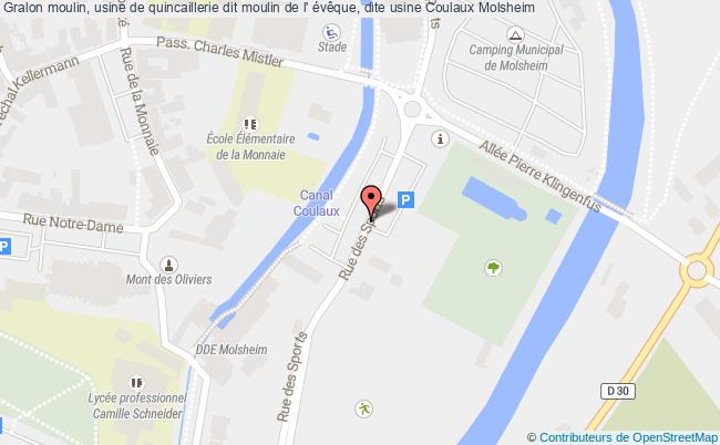 Moulin, Usine De Quincaillerie Dit Moulin De L' évêque, Dite Usine Coulaux  Molsheim