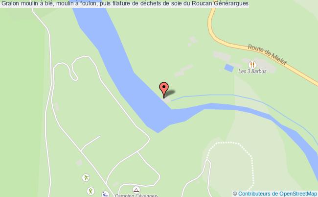 Moulin à Blé, Moulin à Foulon, Puis Filature De Déchets De Soie Du Roucan  Générargues