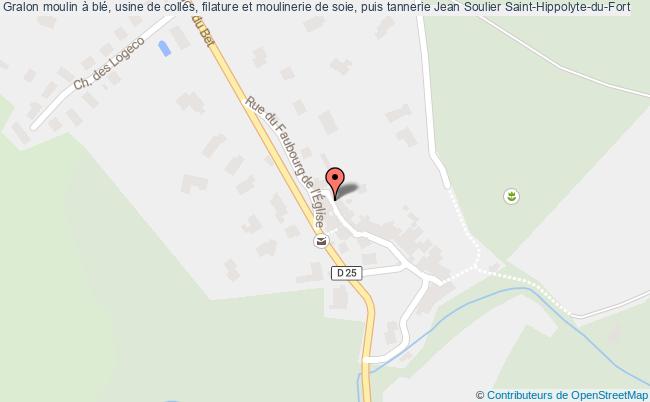 Moulin à Blé, Usine De Colles, Filature Et Moulinerie De Soie, Puis Tannerie Jean Soulier  Saint-hippolyte-du-fort