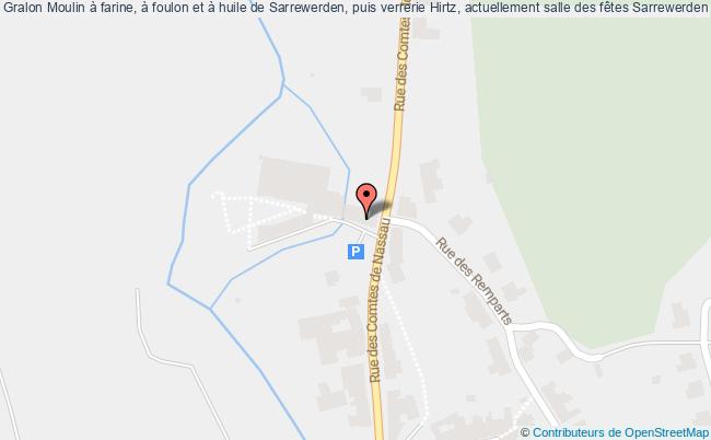 Moulin à Farine, à Foulon Et à Huile De Sarrewerden, Puis Verrerie Hirtz, Actuellement Salle Des Fêtes 