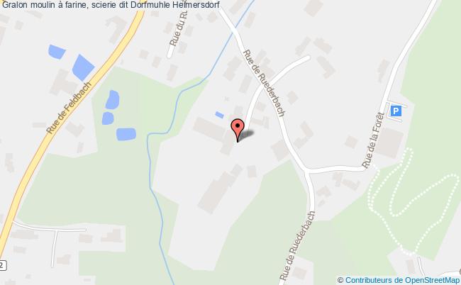 Moulin à Farine, Scierie Dit Dorfmuhle  Heimersdorf