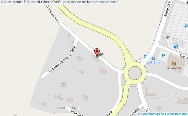 Moulin à Farine Dit Gras Er Velin, Puis Moulin De Kermorique  Arradon