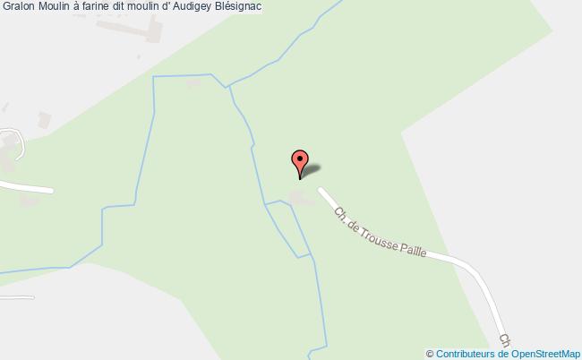 Moulin à Farine Dit Moulin D' Audigey  Blésignac
