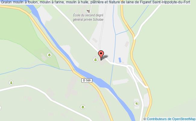 Moulin à Foulon, Moulin à Farine, Moulin à Huile, Plâtrière Et Filature De Laine De Figaret  Saint-hippolyte-du-fort