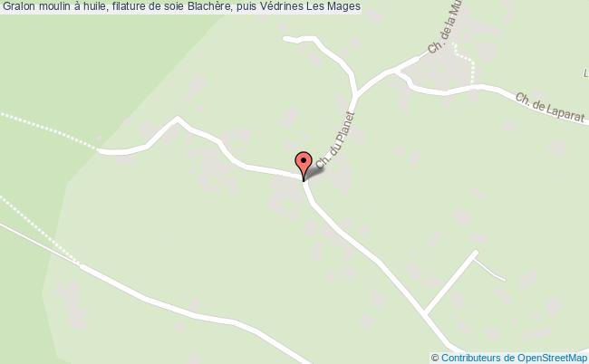 Moulin à Huile, Filature De Soie Blachère, Puis Védrines  Les Mages