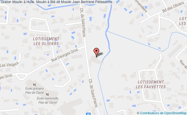 Moulin à Huile, Moulin à Blé Dit Moulin Jean Bertrand  Pélissanne