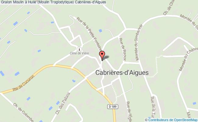 Moulin à Huile (moulin Troglodytique)  Cabrières-d'aigues