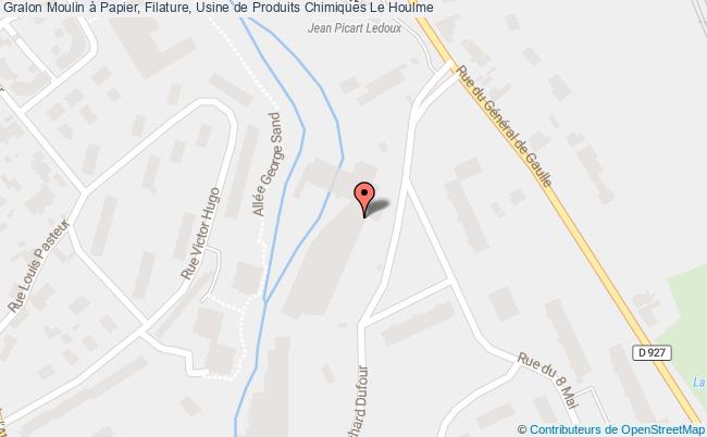 Moulin à Papier, Filature, Usine De Produits Chimiques  Le Houlme
