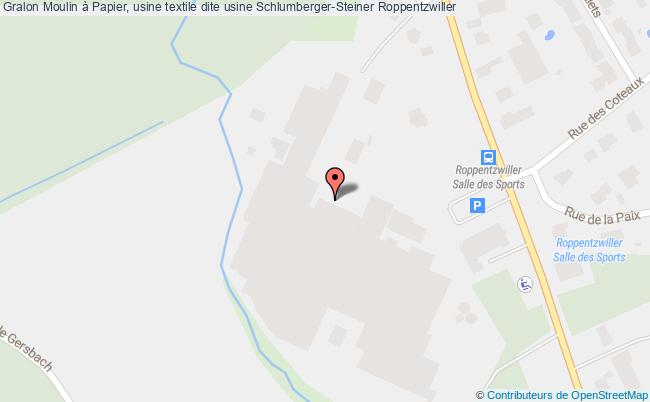 Moulin à Papier, Usine Textile Dite Usine Schlumberger-steiner  Roppentzwiller