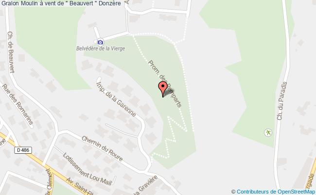 Moulin à Vent De " Beauvert "  Donzère