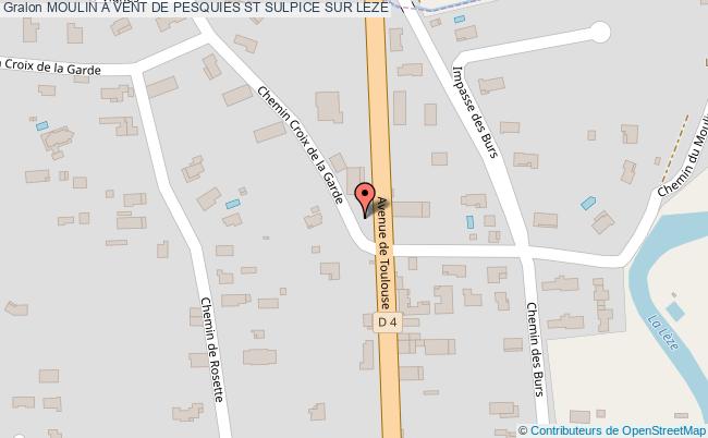 Moulin A Vent De Pesquies  Saint-sulpice-sur-lèze