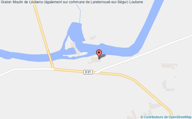 Moulin De Loubens (également Sur Commune De Landerrouet-sur-ségur) 