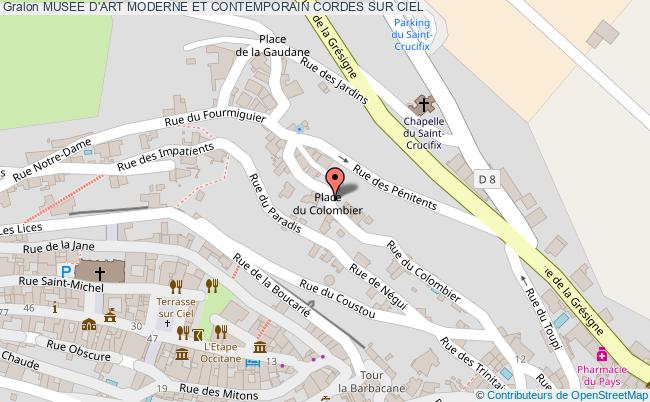 Musee D'art Moderne Et Contemporain  Cordes-sur-ciel