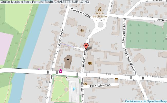 Musée D'ecole Fernand Boutet  Châlette-sur-loing