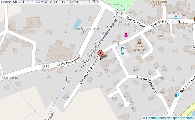 Musee De L'armat ''au Siecle Passe''  Teillé