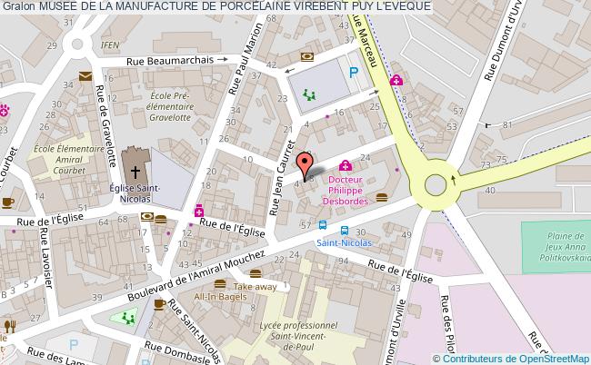 Musee De La Manufacture De Porcelaine Virebent  Puy-l'evêque