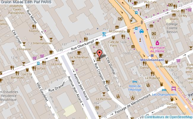 Musée Edith Piaf  Paris