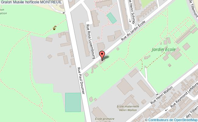 Musée Horticole  Montreuil