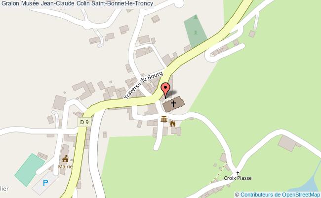 Musée Jean-claude Colin  Saint-bonnet-le-troncy