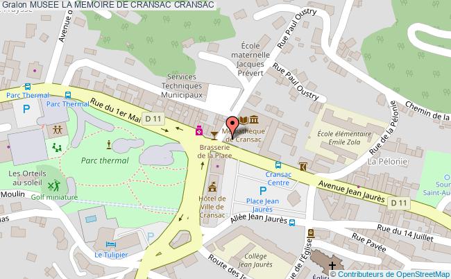 Musee La Memoire De Cransac 