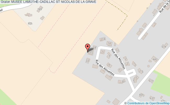 Musee Lamothe-cadillac  Saint-nicolas-de-la-grave