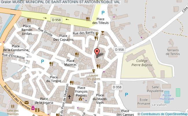 Musee Municipal De Saint-antonin  Saint-antonin-noble-val