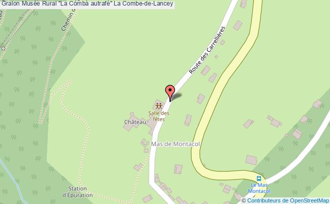 Musée Rural "la Combà Autrafé"  La Combe-de-lancey