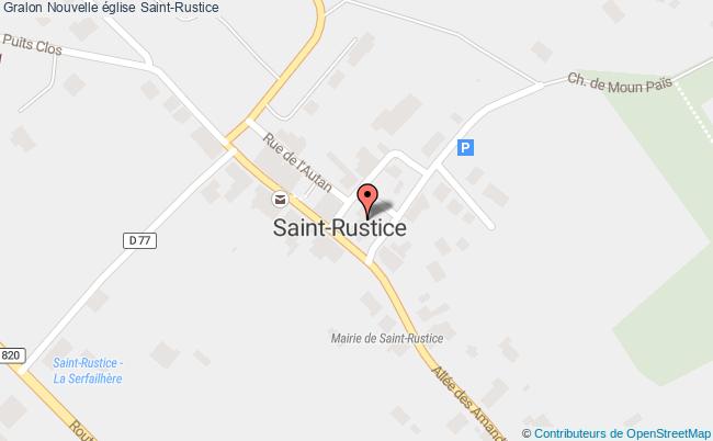 Nouvelle église  Saint-rustice