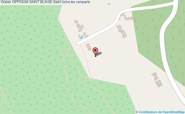 Oppidum Saint Blaise  Saint-mitre-les-remparts