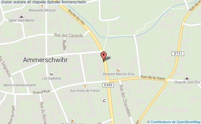 Oratoire Dit Chapelle Spindler  Ammerschwihr