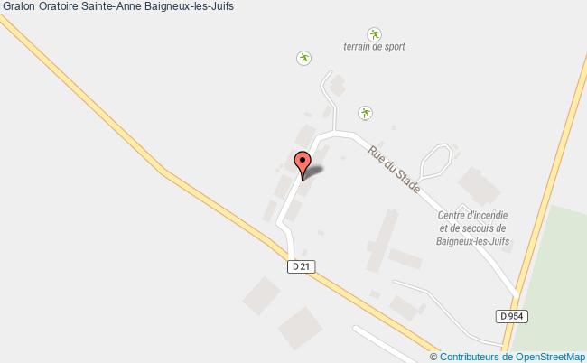 Oratoire Sainte-anne  Baigneux-les-juifs