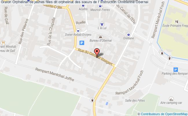 Orphelinat De Jeunes Filles Dit Orphelinat Des Soeurs De L' Instruction Chrétienne  Obernai