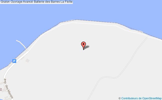 Ouvrage Avancé Batterie Des Barres  La Flotte