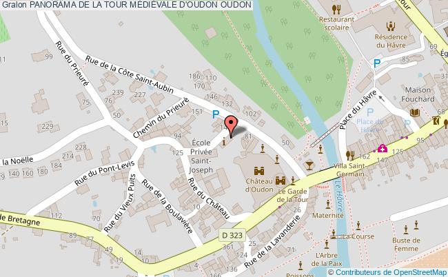 Panorama De La Tour MÉdiÉvale D'oudon 