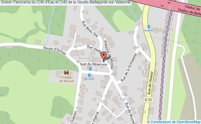 Panorama Du Crêt D'eau Et Crêt De La Goutte  Bellegarde-sur-valserine