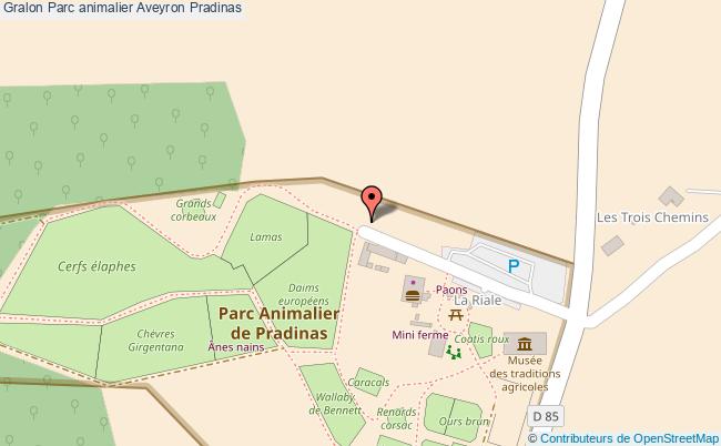 Parc Animalier Aveyron  Pradinas