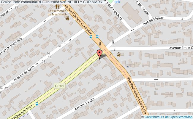 Parc Communal Du Croissant Vert  Neuilly-sur-marne