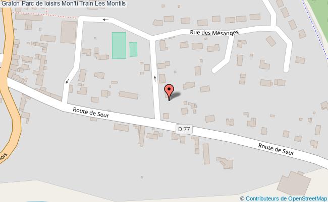 Parc De Loisirs Mon'ti Train  Les Montils