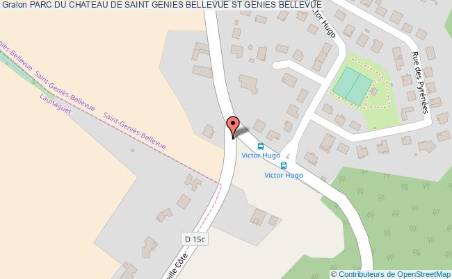 Château de saintgeniès Saintgenièsbellevue tourisme