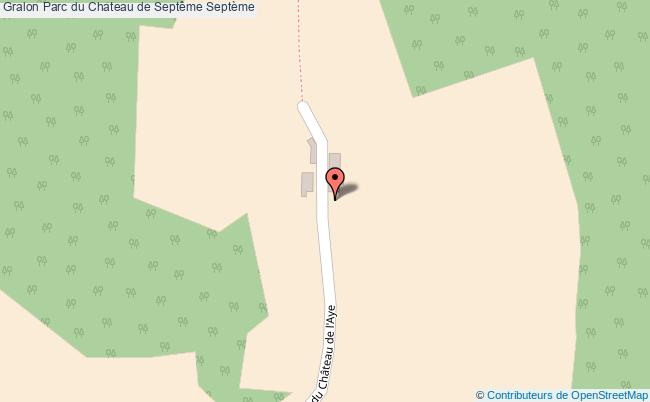 Parc Du Chateau De Septême  Septème