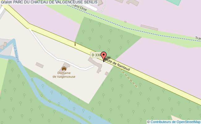 Parc Du Chateau De Valgenceuse  Senlis