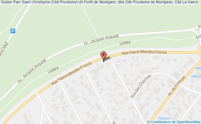 Parc Saint-christophe (cité Provisoire) Dit Forêt De Montgeon, Dite Cité Provisoire De Montgeon, Cité  Le Havre