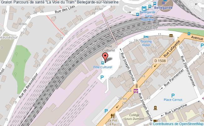 Parcours De Santé "la Voie Du Tram"  Bellegarde-sur-valserine