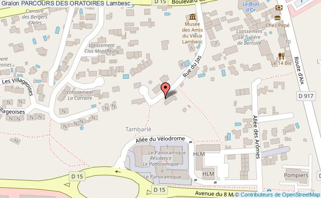 Parcours Des Oratoires  Lambesc