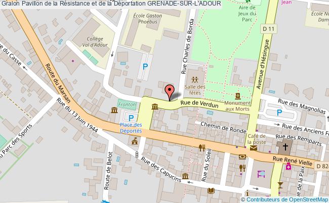 Pavillon De La Résistance Et De La Déportation  Grenade-sur-l'adour