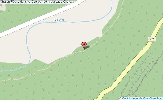 Pêche Dans Le Réservoir De La Cascade  Chaley