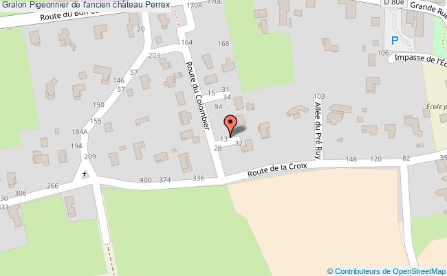 Pigeonnier De L'ancien Château  Perrex