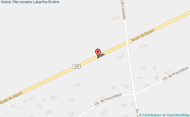 Pile Romaine  Labarthe-rivière