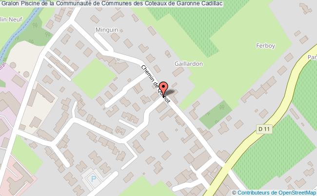 Piscine De La Communauté De Communes Des Coteaux De Garonne  Cadillac